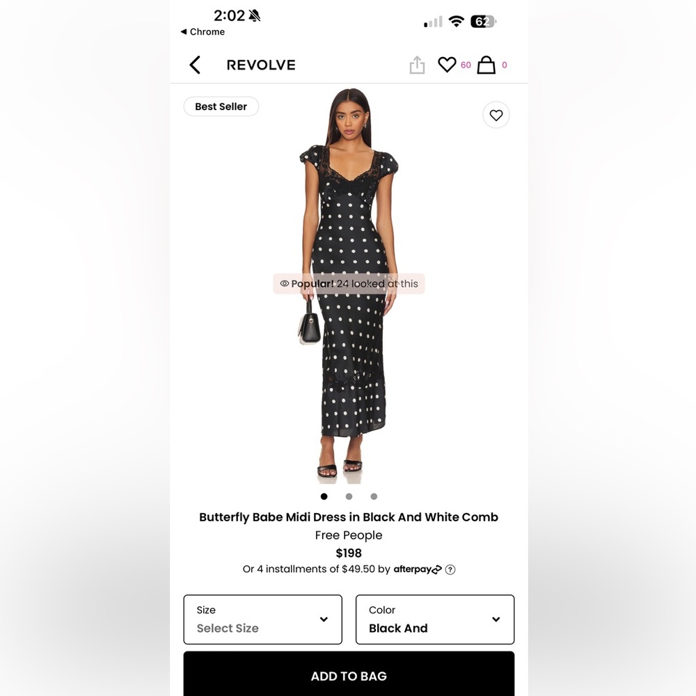 Free People Butterfly Dress - Size XS